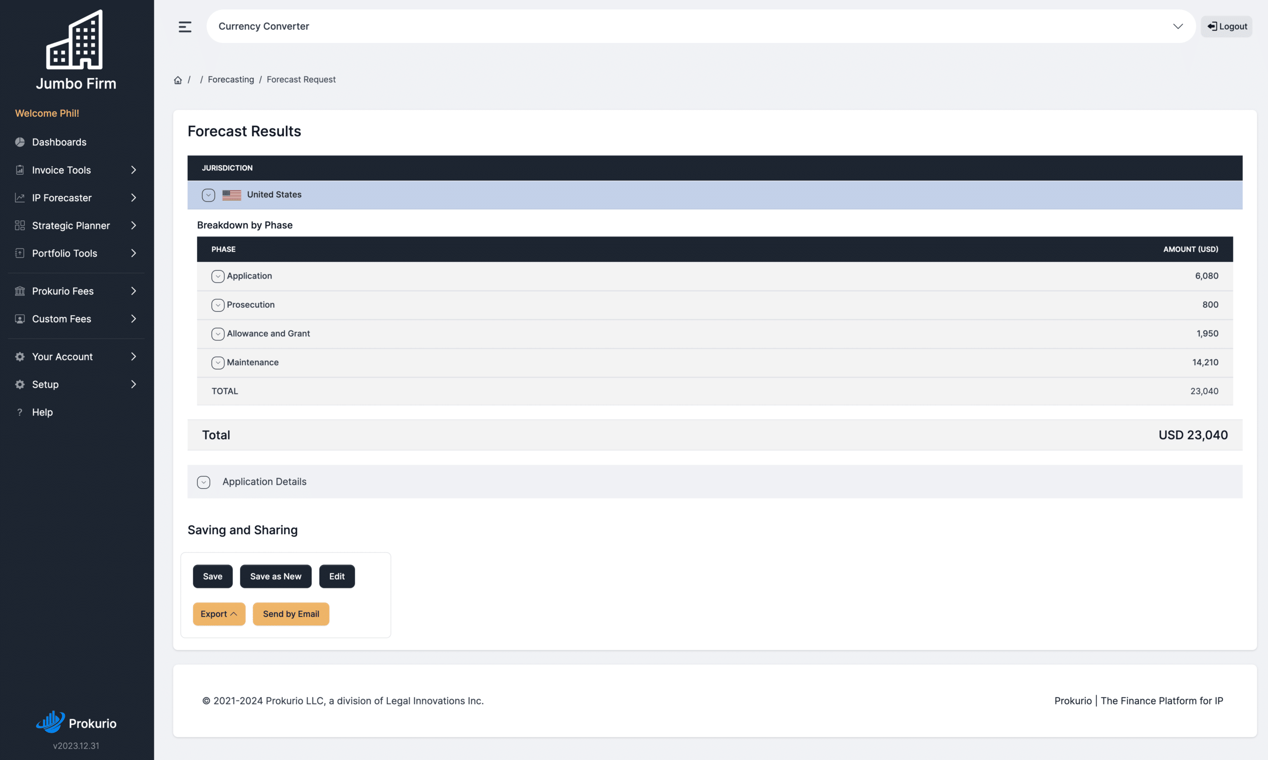 IP Forecaster